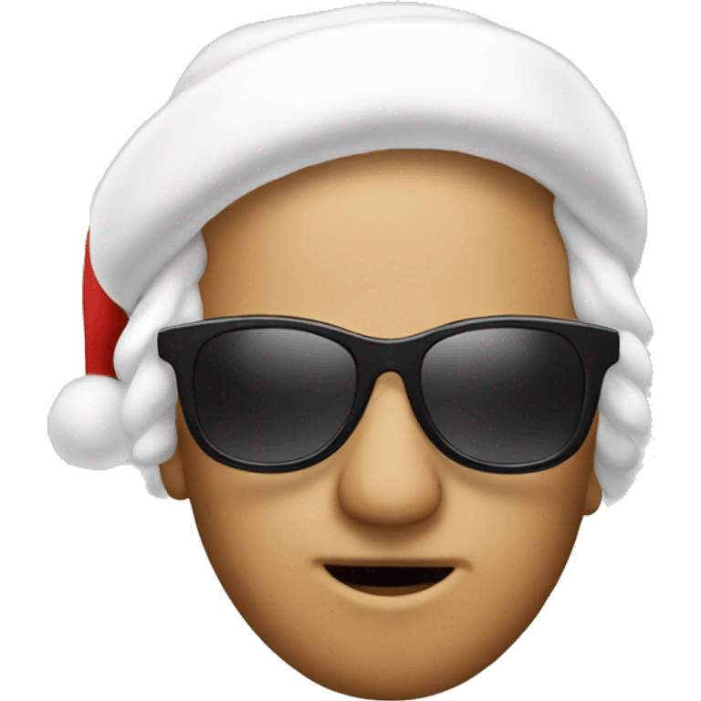 christmas sunglasses  emoji