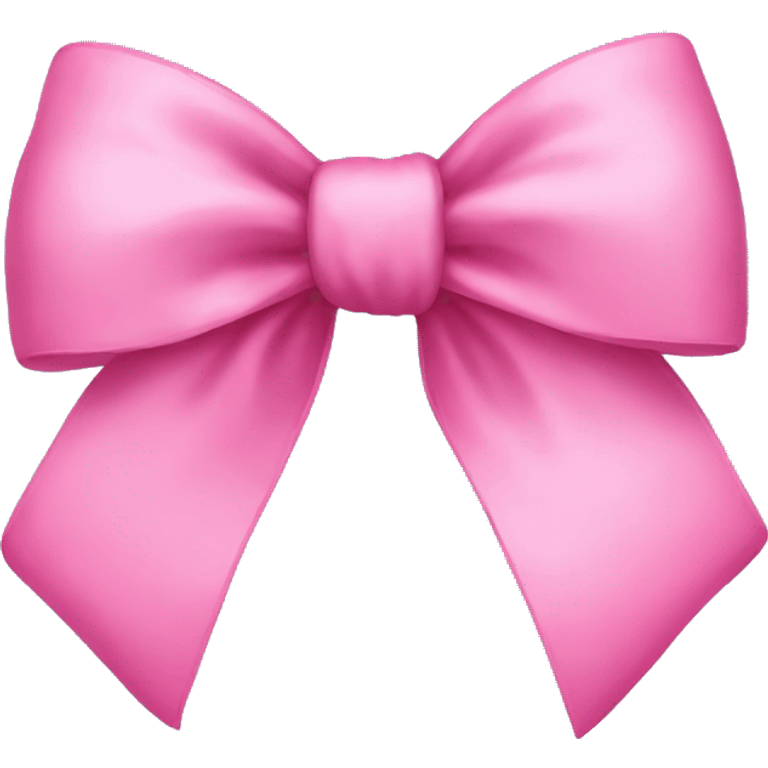 Pink bow emoji