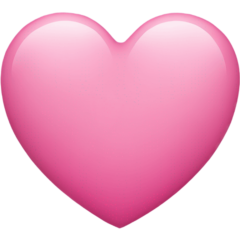 Crear pink heart emoji