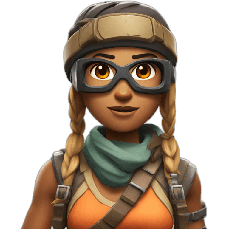 Renegade Raider from fortnite emoji