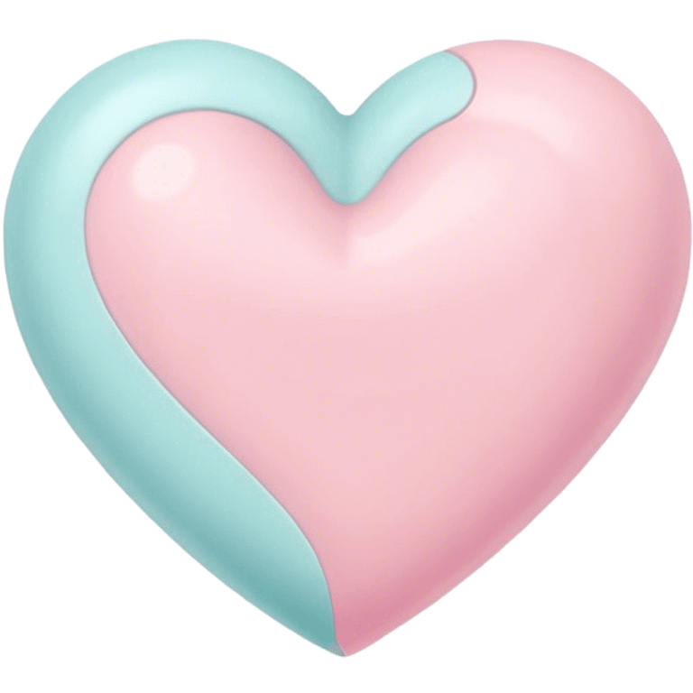 Pastel heart  emoji