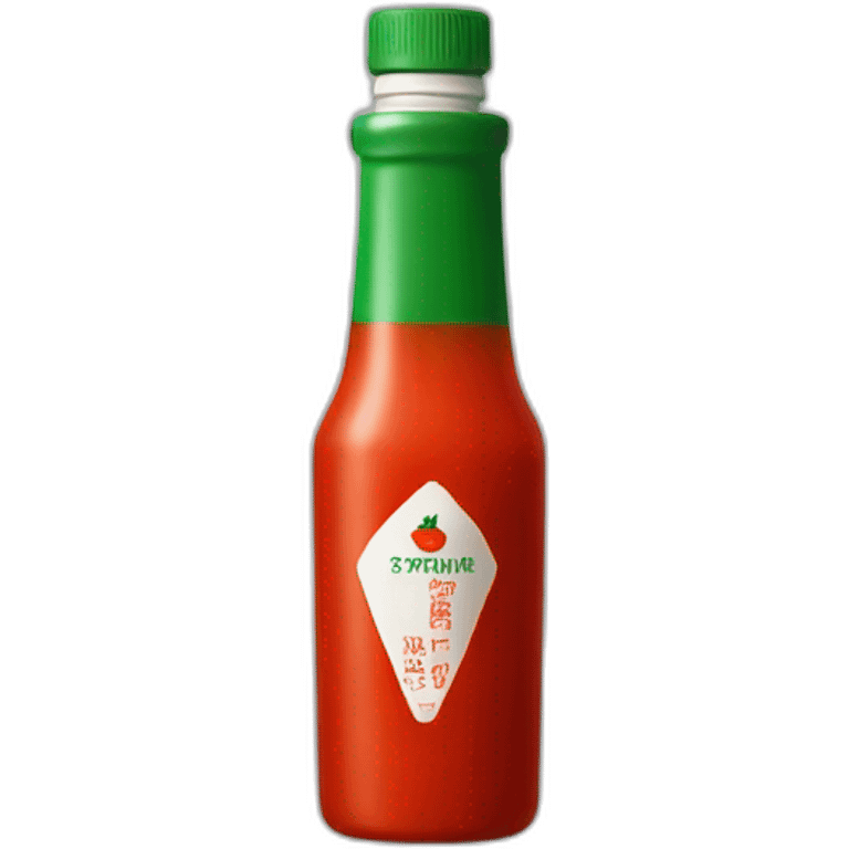 sriracha sauce bottle emoji