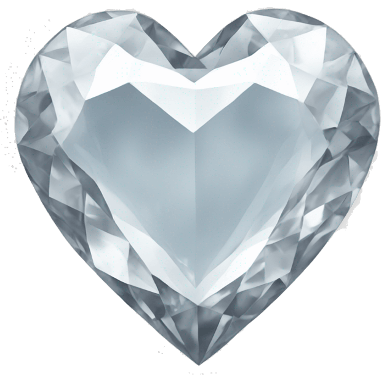 White Diamond heart emoji