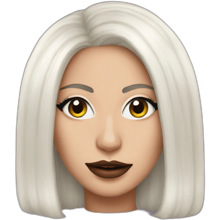 Lady Gaga halloween costume emoji