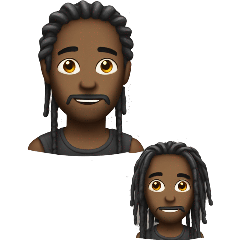 makea a guy with dreads emoji