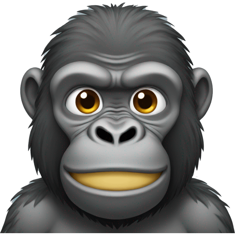 Gorilla emoji