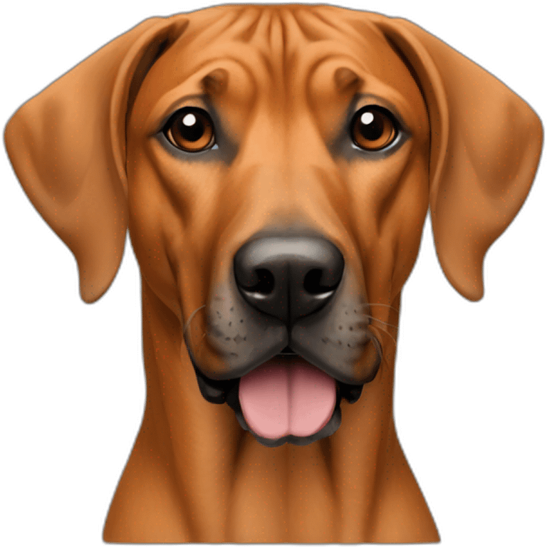 Rhodesian ridgeback emoji