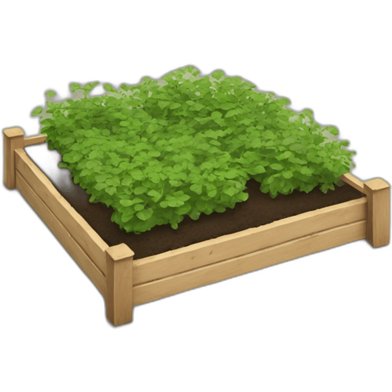 Raised bed emoji