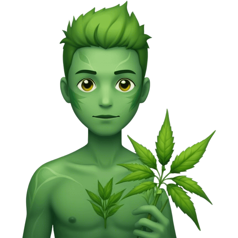 weed man  emoji