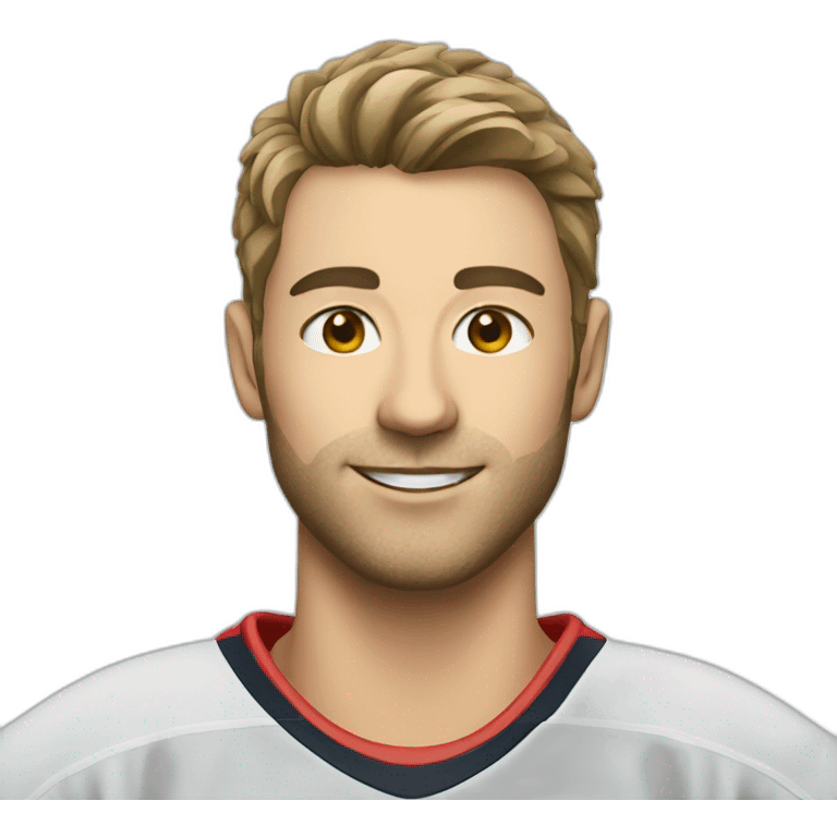 Hockey player emoji