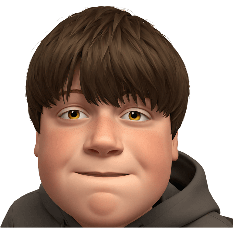 realistic portrait of a boy emoji