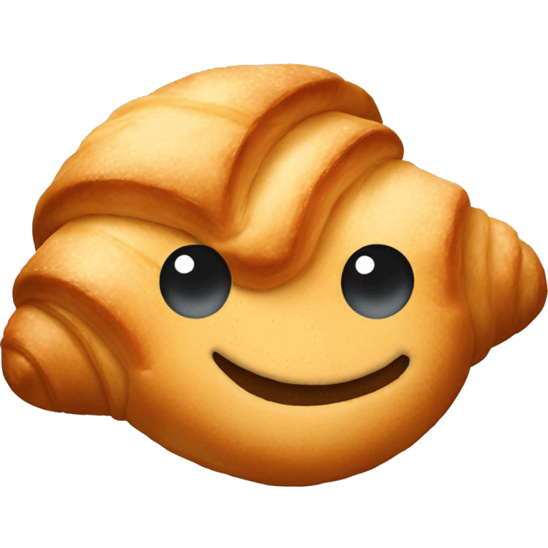 A croissant  emoji