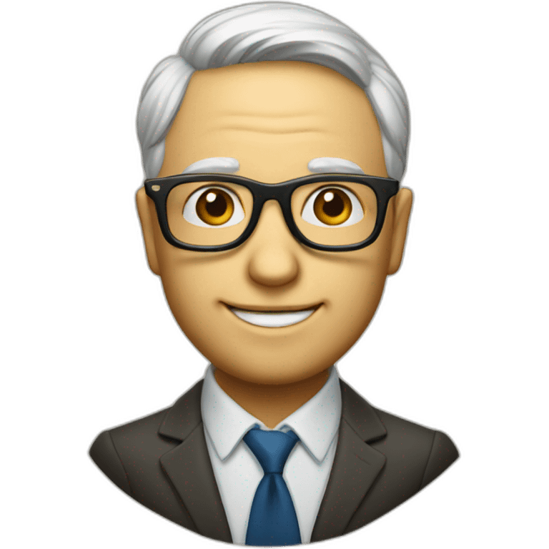 jop ter horst with glasses emoji