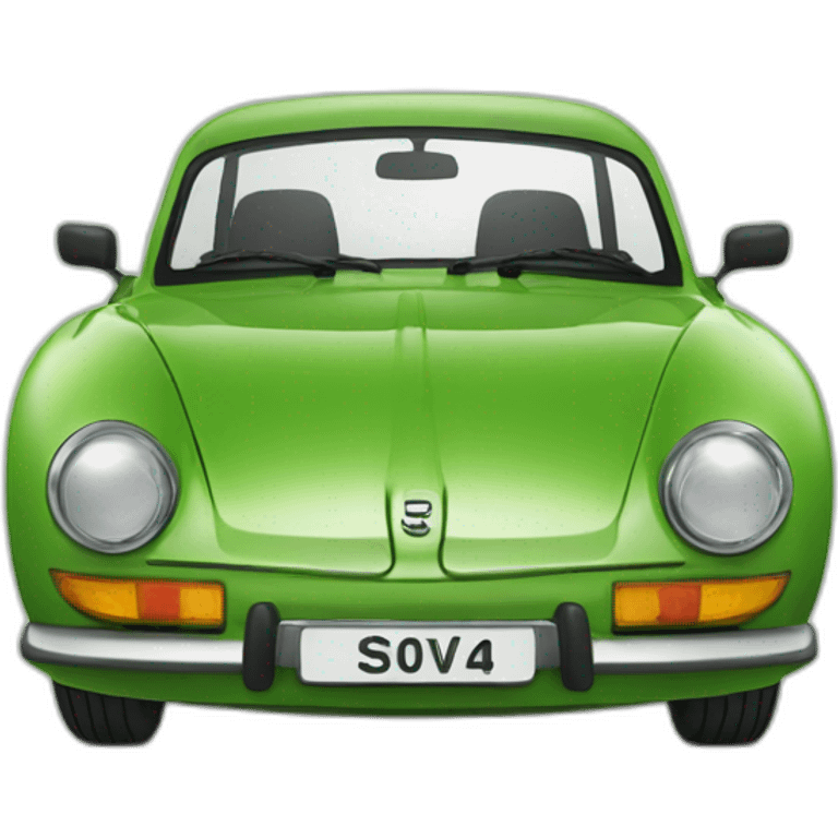 Škoda auto logo emoji