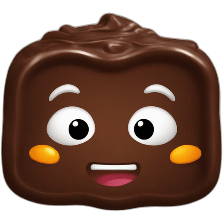 Chocolats d'halloween emoji