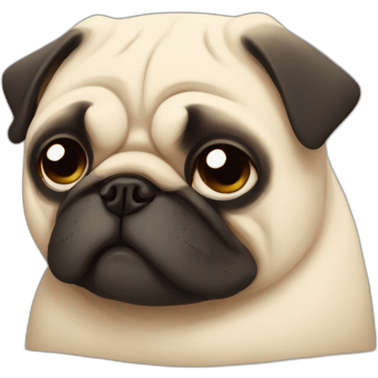 Sleepy Pug emoji