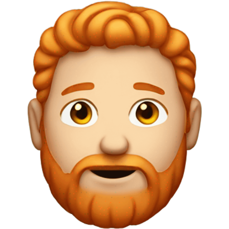 fat ginger man emoji