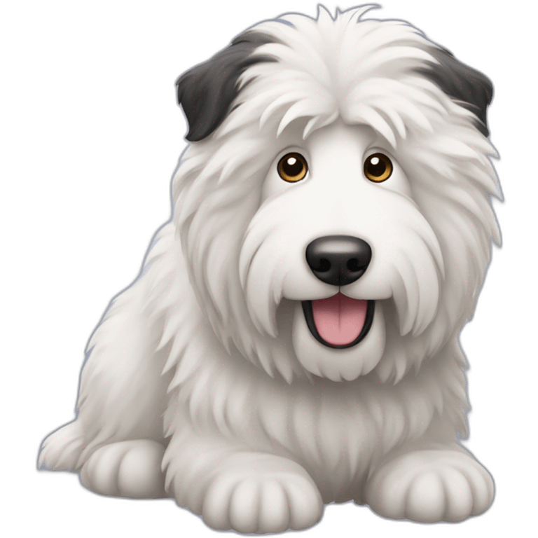 English-sheepdog emoji