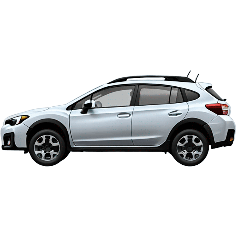 2018 Subaru crosstrek side shot emoji