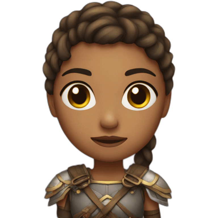 girl warrior emoji