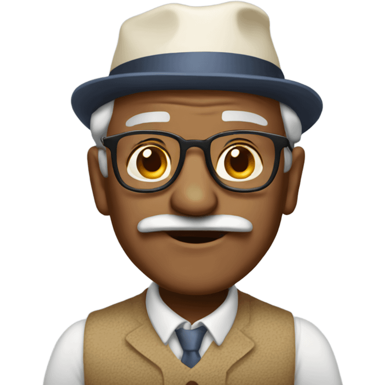 rich old grandfather emoji