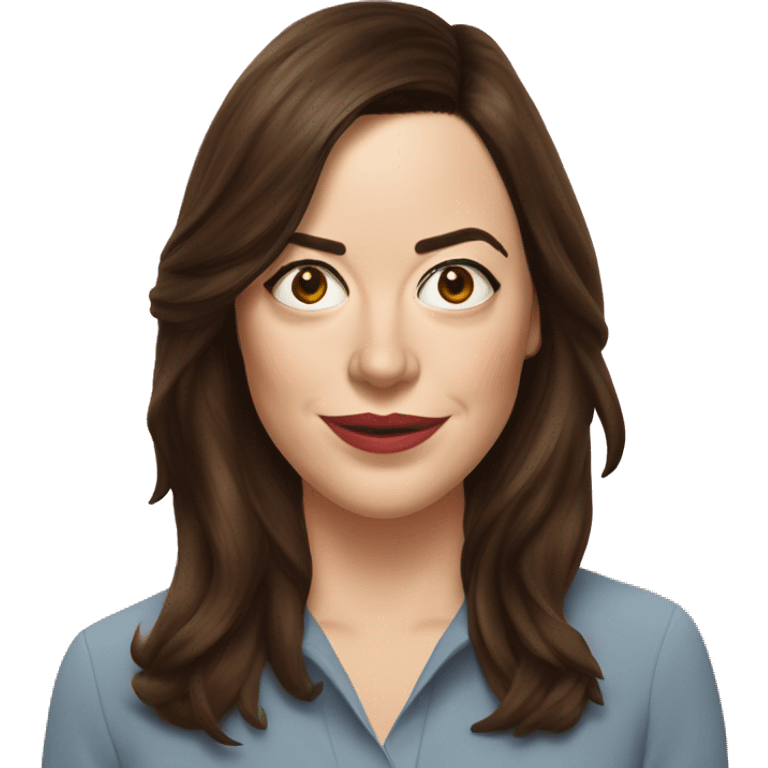 Aubrey Plaza and Kathryn Hahn emoji