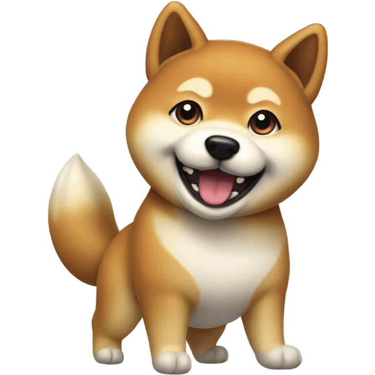 derpy smug shiba inu emoji