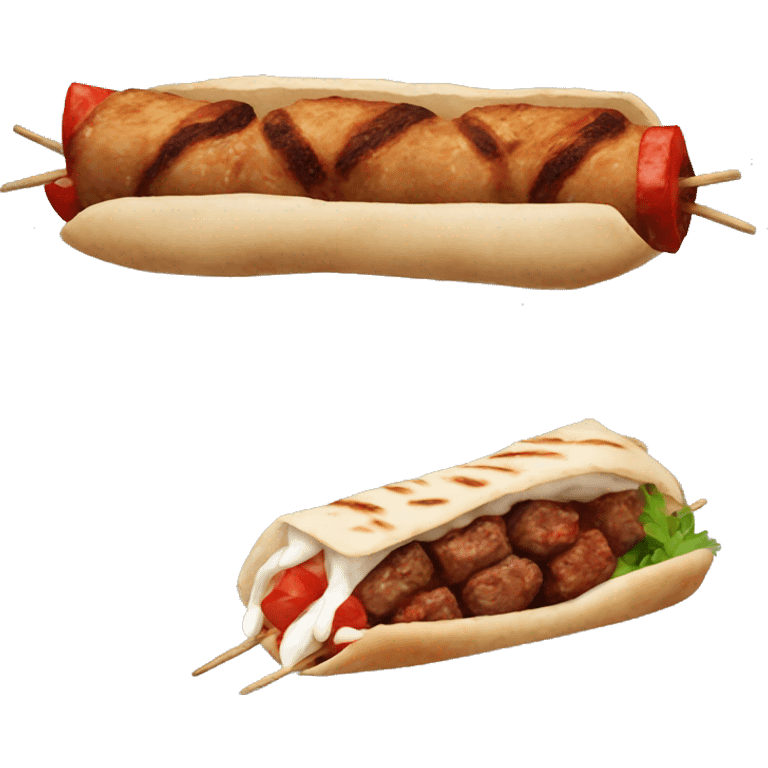 Turkish kebab emoji