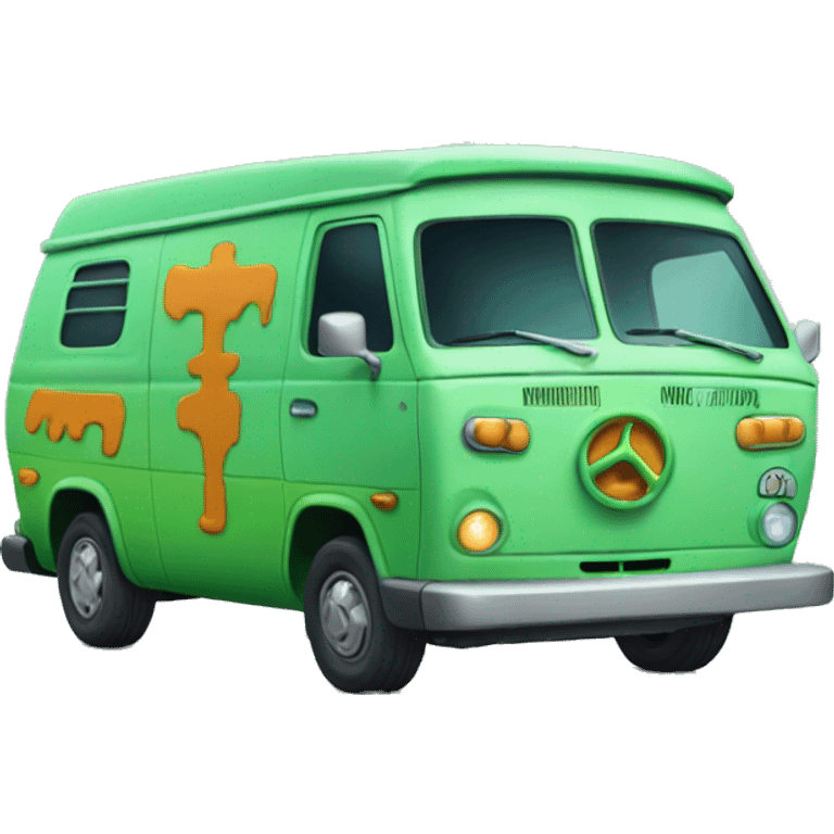 The Mystery Machine emoji