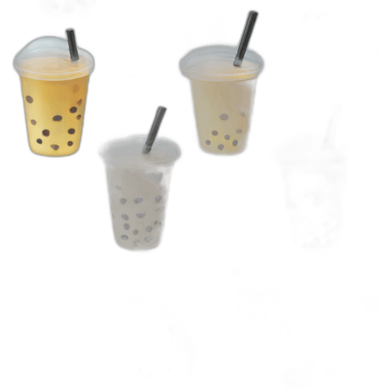 Bubble tea police emoji