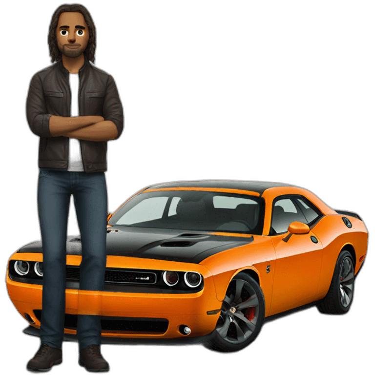 Dodge Challenger emoji