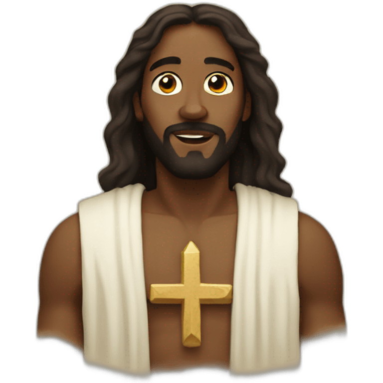 Black Jesus emoji