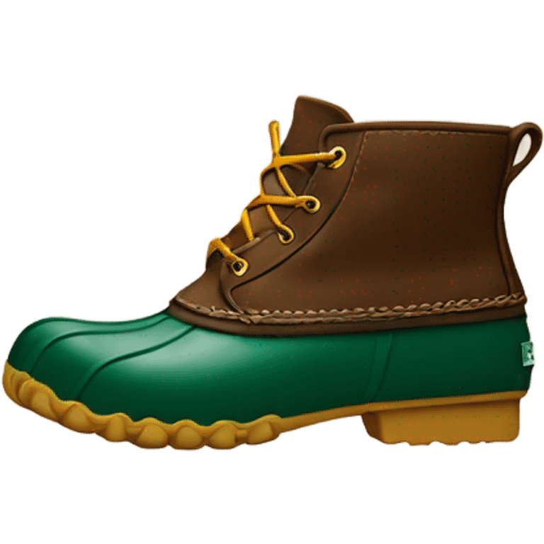 LL Bean boots emoji