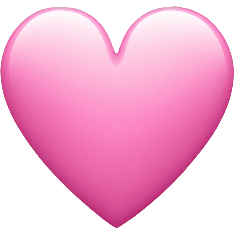 Heart pink  emoji