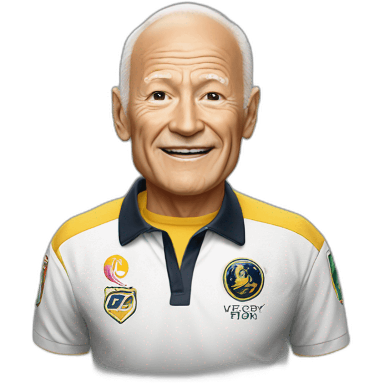 Gregory aldrin wearing the Stade Rochelais shirt emoji