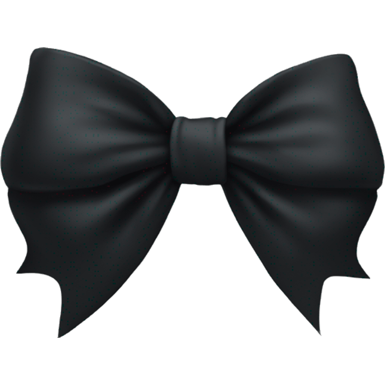 black bow emoji