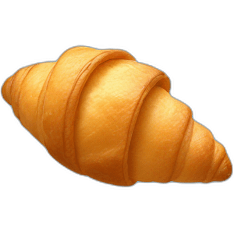 croissant flying to the move emoji