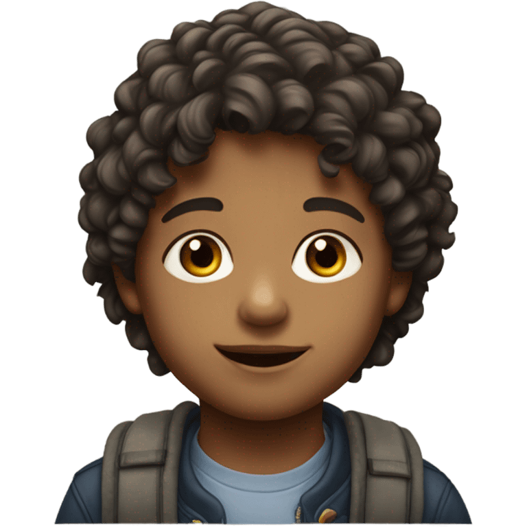 realistic portrait of a boy emoji