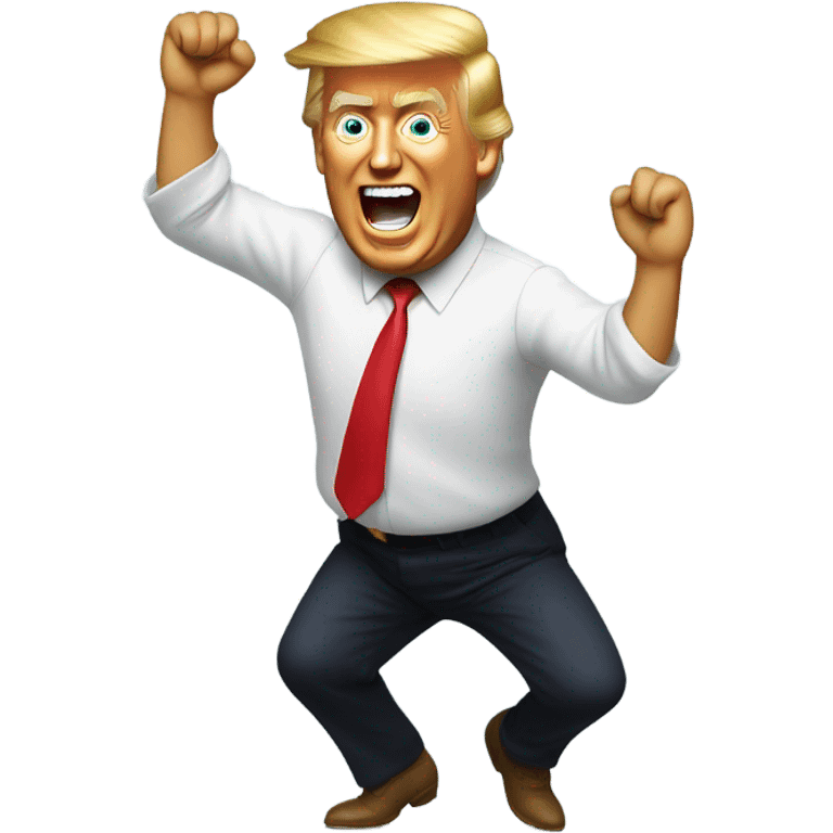 Trump dance emoji