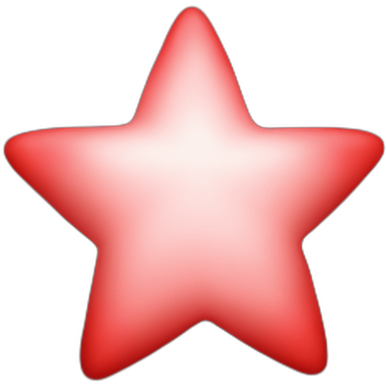 Red Star emoji