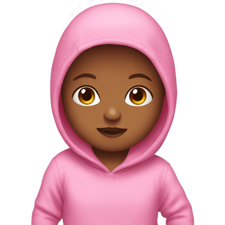 Pink Baby onesie  emoji