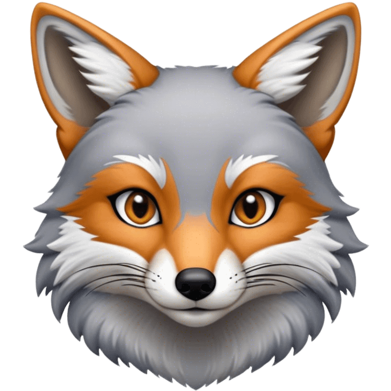 American gray Fox emoji