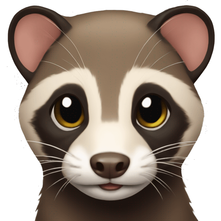 Sable ferret  emoji