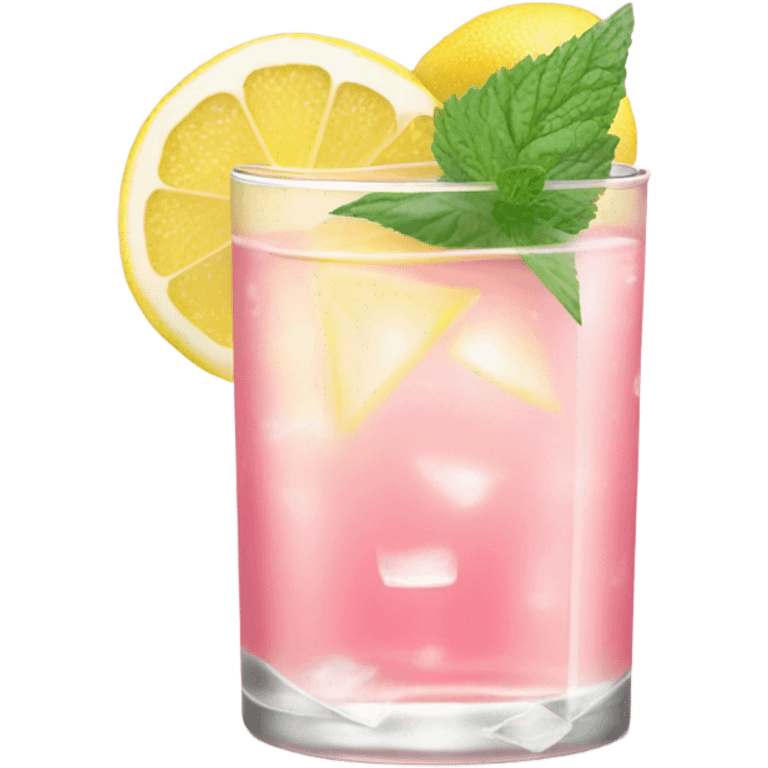 Pink lemonade  emoji