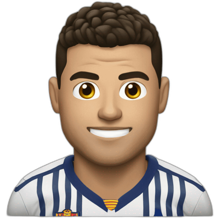 Ronaldo barca emoji