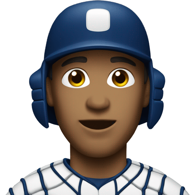 Baseball catcher emoji