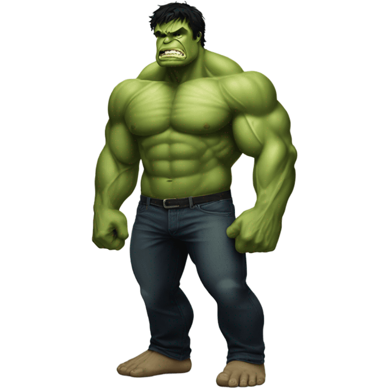 Incredible Hulk as me  emoji