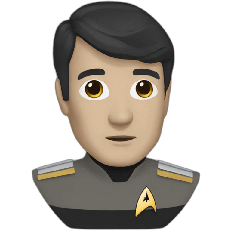 Commander data from star trek emoji