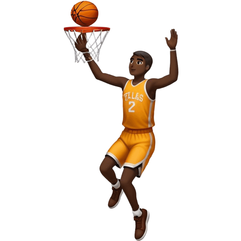 basket layup emoji