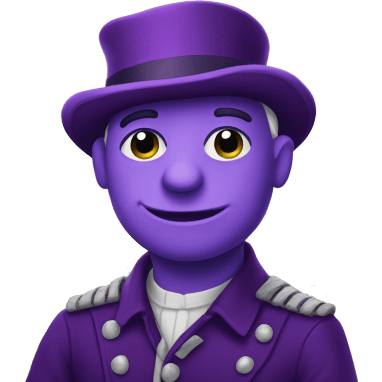 purple color squire pepe emoji